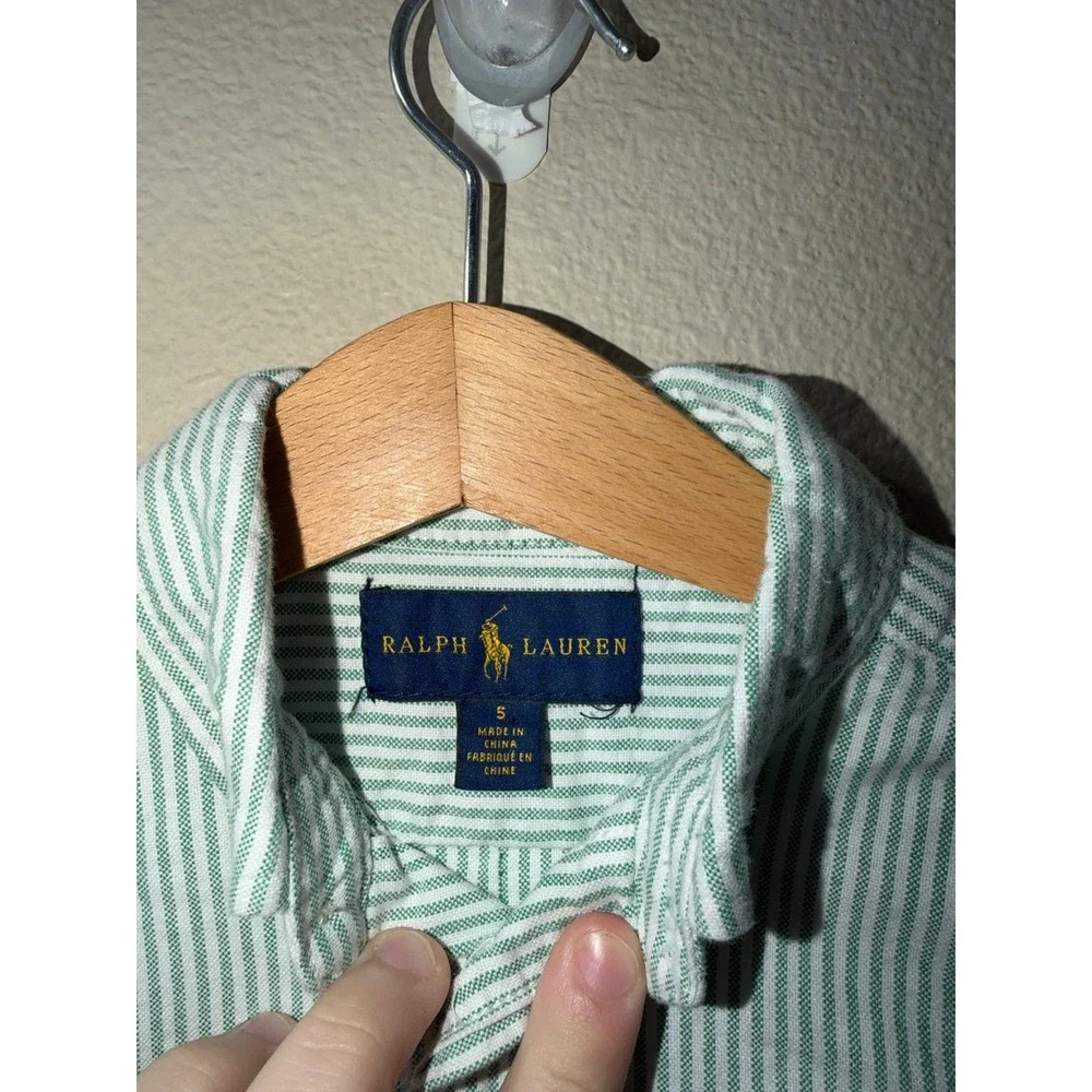 Boys Ralph Lauren Button Down Shirt Size 5